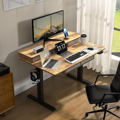 48 * 30 Inches Electric Standing Widened Desk Adjustable Height - Image 9