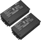 EMITEVER Dimmable Led Driver, 2 Packs 60W AC 110V-277V to DC 24V Transformer by EMITEVER