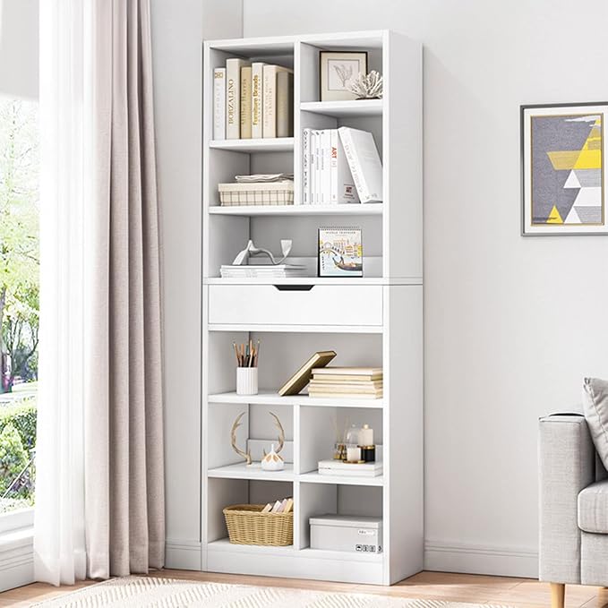 IOTXY Wooden Open Shelf Bookcase - Image 2