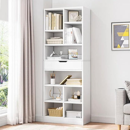 IOTXY Wooden Open Shelf Bookcase - Image 2
