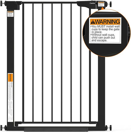 Cumbor 36" Extra Tall Baby Gate - Image 8