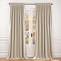 Lazzzy Velvet Blackout Extra Long Curtains Thermal Insulated Room Window Drapes by Lazzzy