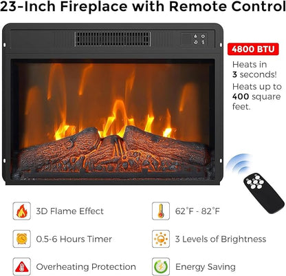 Electric Fireplace, Fireplace TV Stand - Image 2