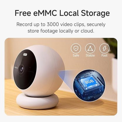 Noorio B200 2-Cam Kit with Hub, Wireless Security Camera System - Image 9
