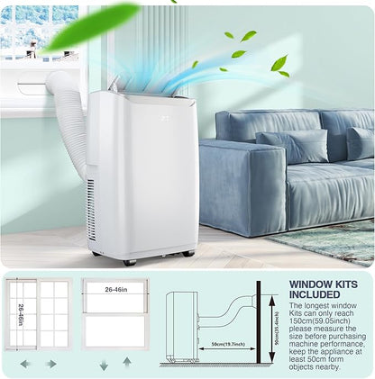 Portable Air Conditioners 14, 000 BTU, Portable AC Units - Image 3