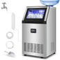 Commercial Ice Maker Machine 200 Lbs/24H, 35 Lbs Ice Bin, Undercounter Ice by Velieta-SpecialistinFridge