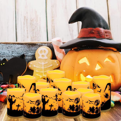 12-Pack Waterproof -Flameless Led Candles，Remote Control and Timer Functions - Image 8