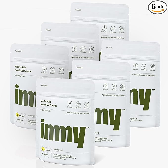 IMMY Immune Supplement for Mood Support and Gut Health, 180 ct. by immy