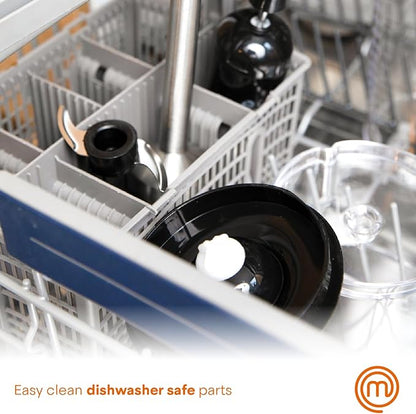 MasterChef Immersion Blender Handheld, Stainless Steel Hand Held Blending Stick - Image 6