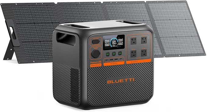 BLUETTI Solar Generator Premium 200 V2 by BLUETTI