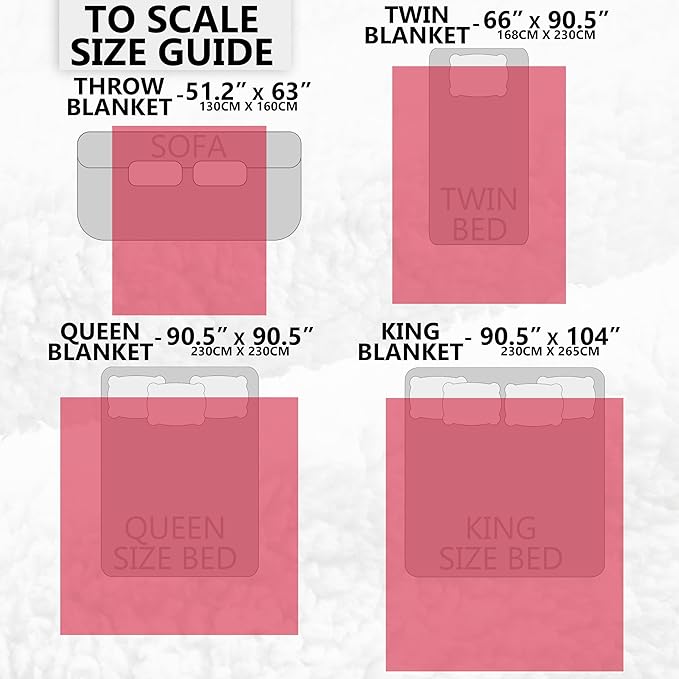 Heated Blanket Electric Luxurious Fleece Queen Blanket, 9 Heat Settings & 12H - Image 6