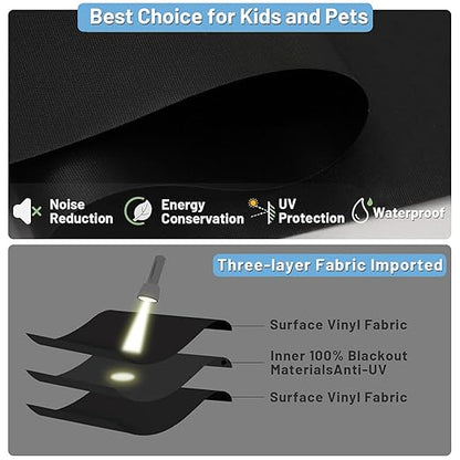 Motorized Blinds with Remote, Automatic Window Shades Work with - Image 3