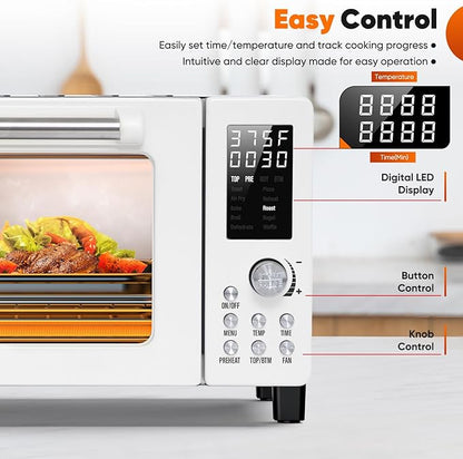 Nuwave Bravo Pro Convection Air Fryer Toaster Oven Combo, 2025 New and Improved - Image 5