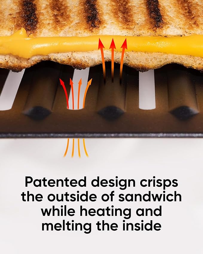Revolution Toastie Press Conveniently Toast Delicious Grilled Cheeses, - Image 5