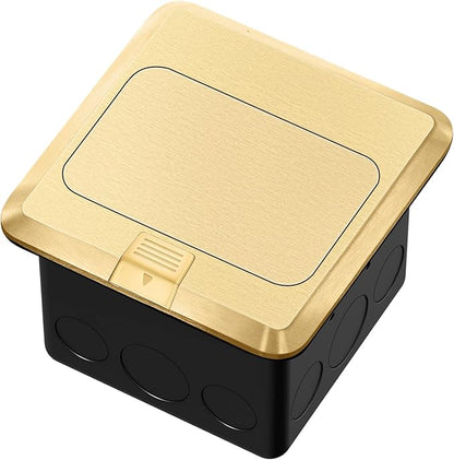 Vagueior Recessed Floor Electrical Outlet Kit, Waterproof Electrical Outlet - Image 7