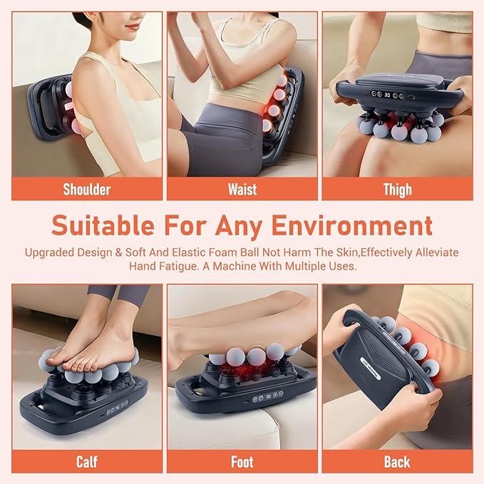 20 Head Massage Gun, Deep Tissue Percussion Back Massager - Image 4