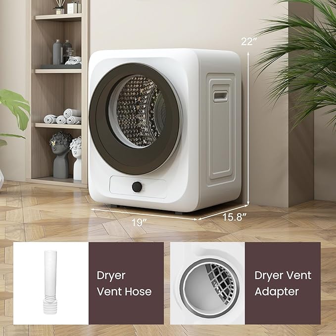 Auertech Portable Washer and Dryer Combo, 28 Lbs Twin Tub Washing Machine - Image 9