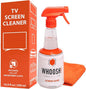 WHOOSH! Pro 16.9 fl oz Refillable TV Screen Cleaner & Microfiber Cloth by WHOOSH