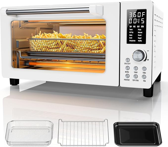 Nuwave Bravo Pro Convection Air Fryer Toaster Oven Combo, 2025 New and Improved by NuWave
