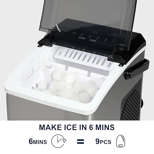 Kenmore Countertop Ice Maker – Maquina para Hacer Hielo en Casa, Nugget Ice - Image 4