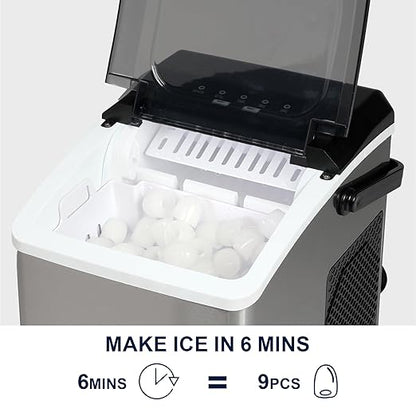 Kenmore Countertop Ice Maker – Maquina para Hacer Hielo en Casa, Nugget Ice - Image 4