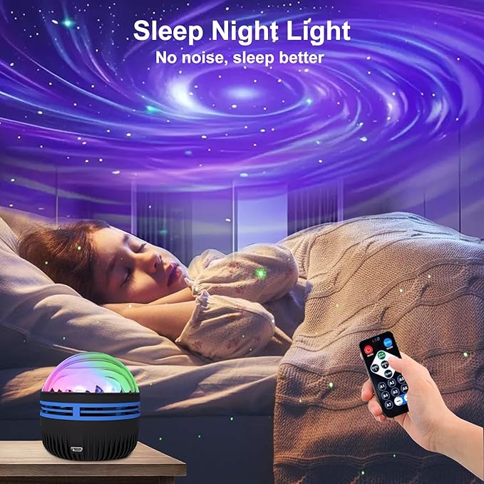 MAXROCK Galaxy Projector, Nebula Lamp Night Light - Image 4