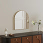 15x18 Inch Compact Gold Arched Mirror Perfect by MYlovelylands