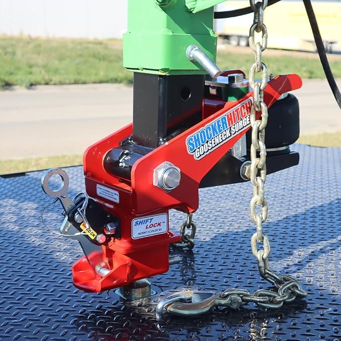 Shocker 30K Gooseneck Surge Air Hitch & Shift Lock Coupler - Image 2