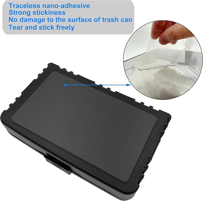 Trash Can Deodorizer Kit Stick-On Activated Carbon Odor Eliminator - Image 5