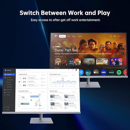 KTC 32 Inch 4K Smart Monitor, Google System UHD Smart Monitor - Image 2