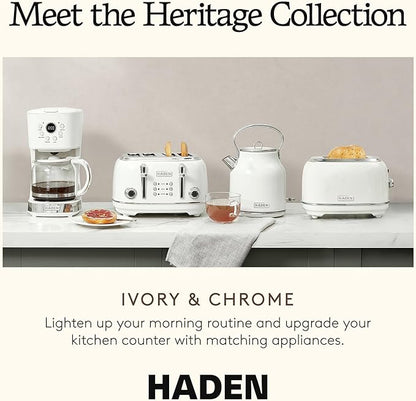Haden Heritage Stainless Steel Body Retro Electric Tea Kettle - Image 6
