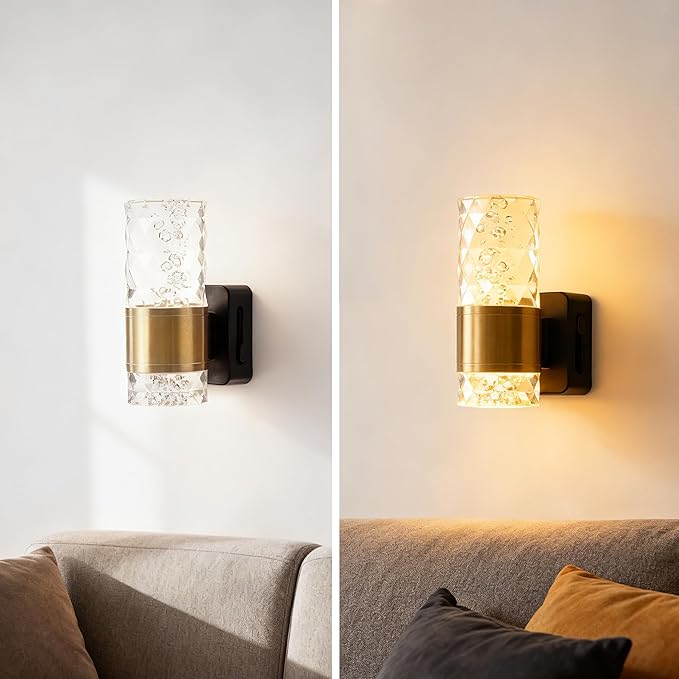 HSPRODGD Night Lights Plug into Wall, 2 Pack 3000K Dimmable LED Night Light - Image 6