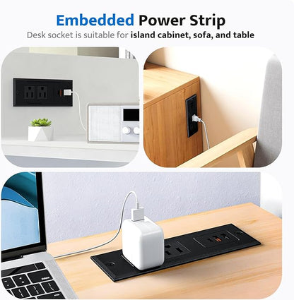 DOACE Recessed Power Strip - Image 5
