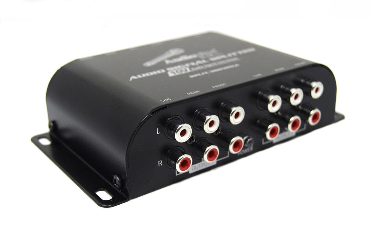 Audiopipe SPLIT3003RCA Multi-audio Amplifier 3 Rca Outputs W/bulit In 10v Lin...