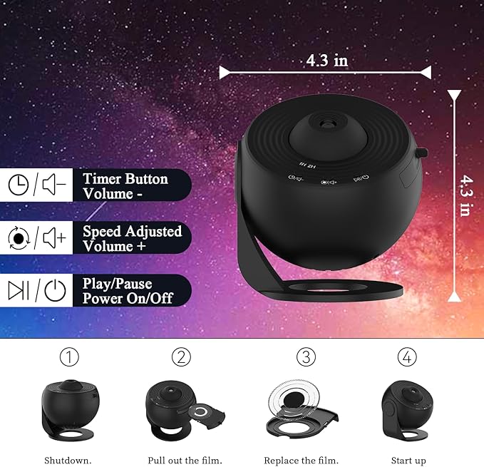 Planetarium Projector, Star Projector Galaxy Lights Gifts - Image 5