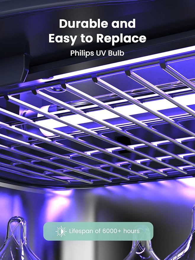 GROWNSY UV Sanitizer and Dryer, 4in1 Cleaner and Sanitizing Machine UV - Image 4
