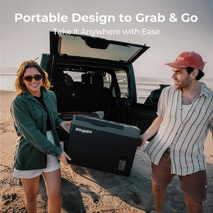 BougeRV 12 Volt Refrigerator, CRPRO 30 Quart 12V Car Fridge, Portable Freezer - Image 7
