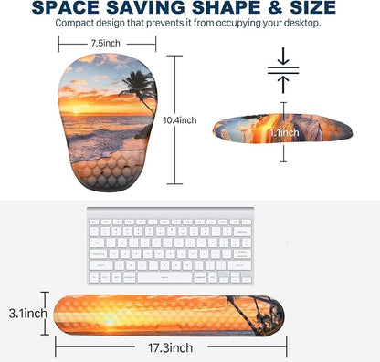 Ergonomic Mouse Pad and Keyboard Wrist Rest - Image 5