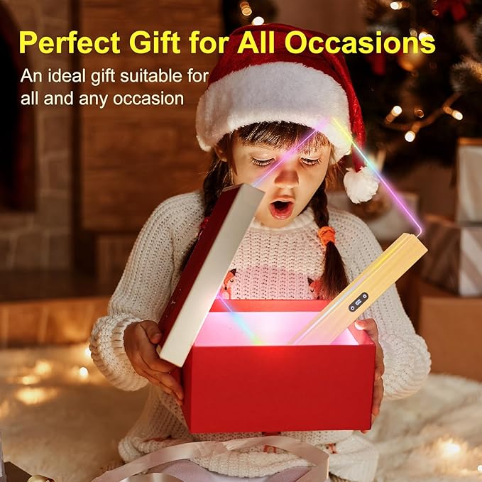 LED Note Board with Colors, Rechargeable 17-Inch Doodle Glow 9-Mode Light Up - Image 5