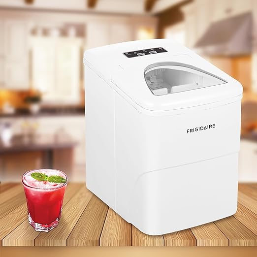 Frigidaire EFIC108 Counter top Portable, 26 lb per Day Compact Ice Maker Machine - Image 16