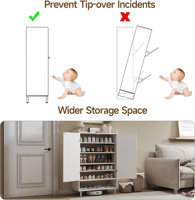 ONBRILL Shoe Storage Cabinet - Image 8