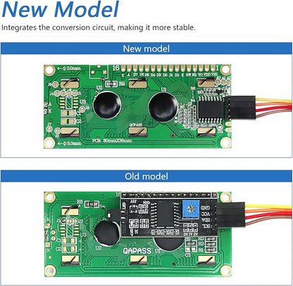 FREENOVE I2C IIC LCD 1602 Module, New Type TWI Serial 16x2 Display, Compatible - Image 2