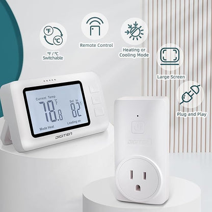 DIGITEN Wireless Thermostat WTC100 Pro Temperature Controller - Image 3