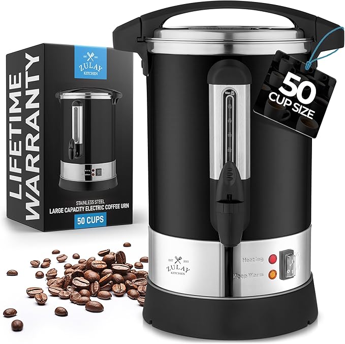 Zulay Kitchen Commercial Grade Coffee Maker Hot Water Urn by ZulayKitchen
