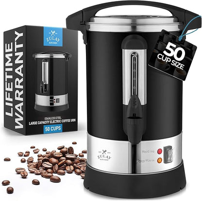 Zulay Kitchen Commercial Grade Coffee Maker Hot Water Urn by ZulayKitchen