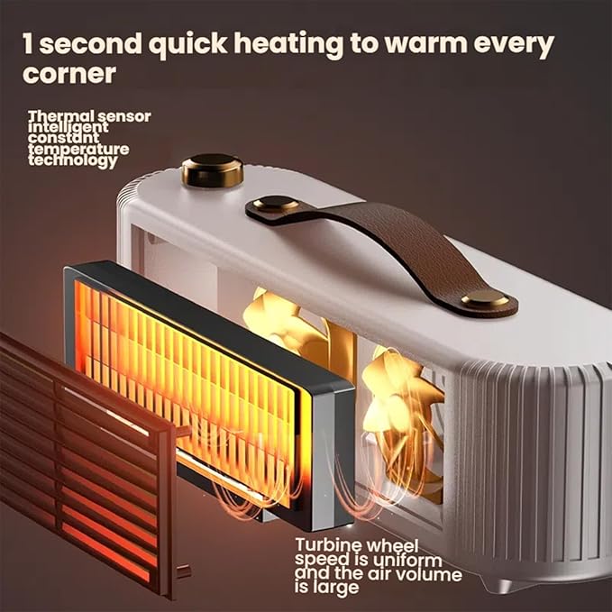 800W portable fast heating heater, suitable - Image 2
