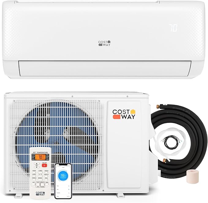 COSTWAY 12000 BTU Mini Split Air Conditioner, by COSTWAY