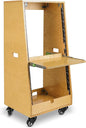 Sound Town DIY Slanted 20U Studio Rack, by SOUNDTOWN