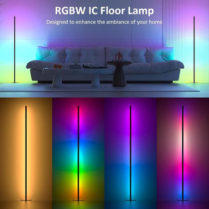 Eastfine Corner Floor Lamp, RGBWW IC Corner Lamp - Image 2
