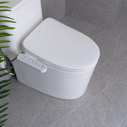 Aquatiz Elongated Smart Toilet Seat, Electronic Heated Toilet Seat, - Image 8